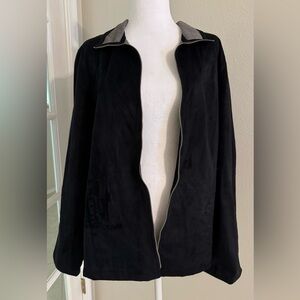 Norton McNaughton Black Bomber Jacket